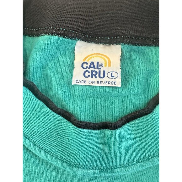 Vintage 1991 Aspen Colorado Wolf Pack T-Shirt Cal Cru Habitat Wildlife AOP Large - Picture 4 of 11